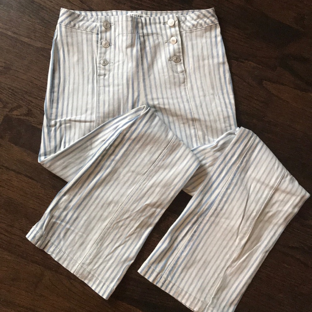 High waisted bell bottoms